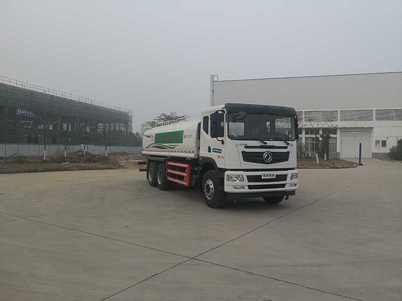 中潔牌XZL5250GSS6型東風(fēng)華神T5后雙橋灑水車