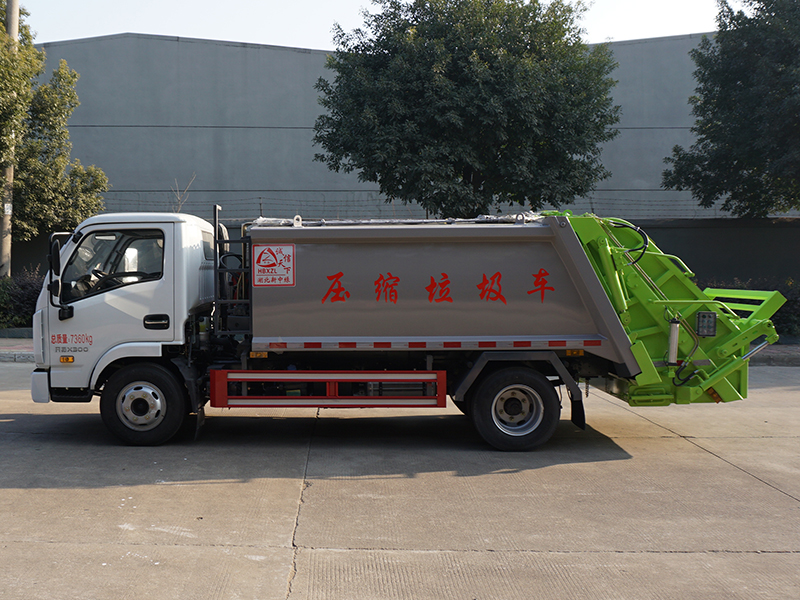 中潔牌XZL5077ZYS6型壓縮式垃圾車(chē)